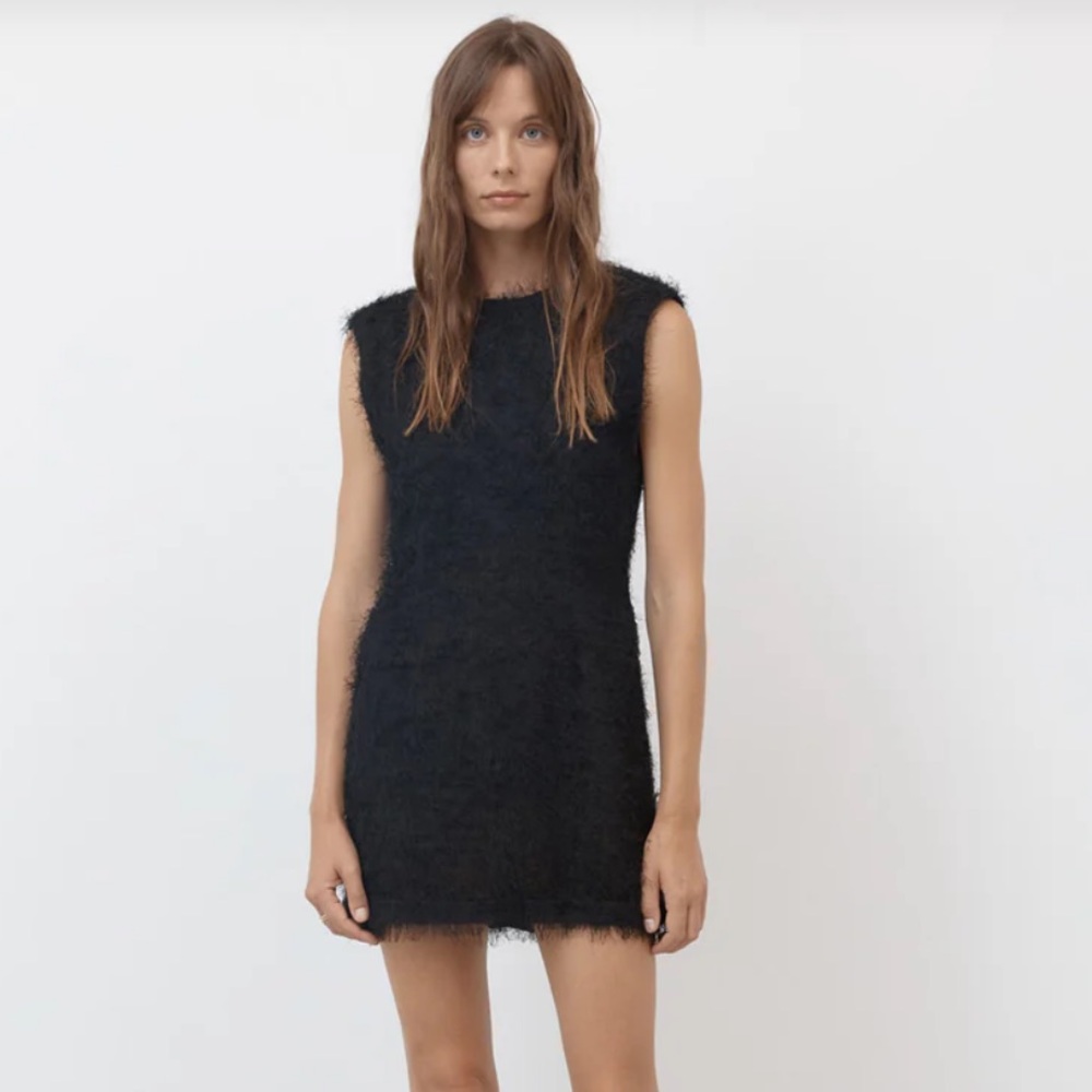 Apres Studio black fringe dress